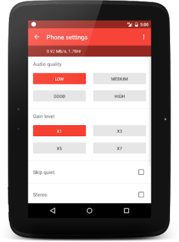 Download Wear Audio Recorder Music and audio for Android screenshot 7