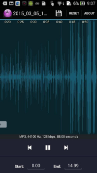 Download MP3 cutter Music and audio for Android screenshot 3