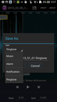 Download MP3 cutter Music and audio for Android screenshot 4