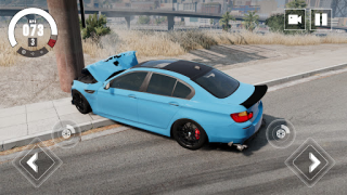 Download M5 BMW: Real Car Crashes Simulators for Android screenshot 2