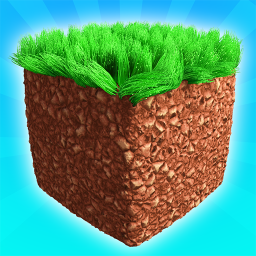 Logo Mini Block Craft: Planet Craft