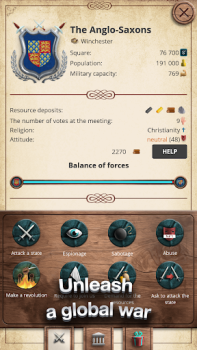Download KR 1 - Emperor Simulator Strategies for Android screenshot 2
