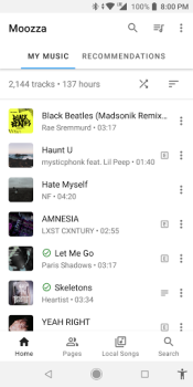 Download Moozza Music and audio for Android screenshot 2
