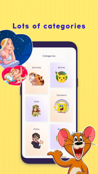Download New Stickers for WA and WAStickerApps  Love Social for Android screenshot 3
