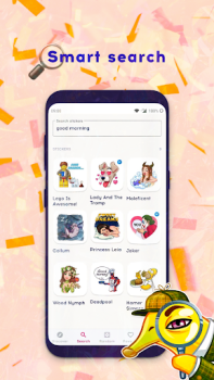 Download New Stickers for WA and WAStickerApps  Love Social for Android screenshot 4