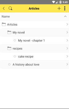 Download Writer Work for Android screenshot 3