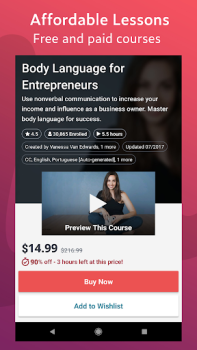 Download Udemy - Online Courses Education for Android screenshot 3