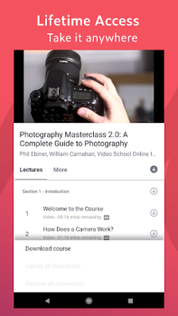 Download Udemy - Online Courses Education for Android screenshot 5