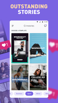 Download InStories: Insta Stories Maker Photo for Android