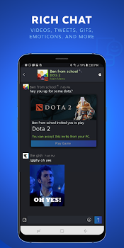 Download Steam Chat Contact for Android screenshot 2