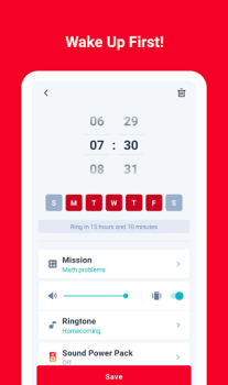 Download Alarmy - Alarm Clock & Sleep Work for Android screenshot 2