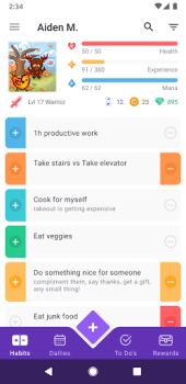 Download Habitica: Gamify Your Tasks Work for Android screenshot 2