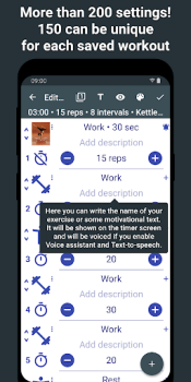 Download Tabata Timer: Interval Timer Health & Fitness for Android screenshot 7