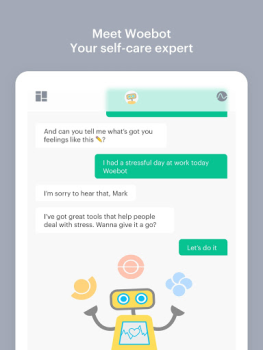 Download Woebot: The Mental Health Ally Medicine for Android screenshot 6