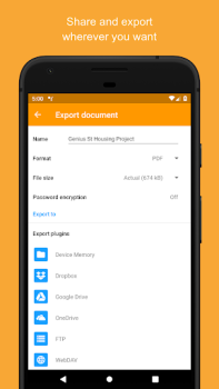 Download Genius Scan - PDF Scanner Business for Android screenshot 5