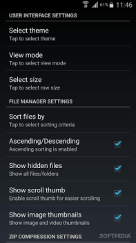 Download AndroZip File Manager Tools for Android screenshot 2