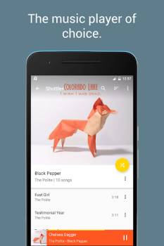 Download Shuttle Music Player (Legacy) Music and audio for Android screenshot 5