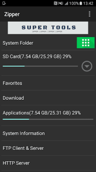 Download Zipper - File Management Tools for Android screenshot 2