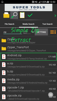 Download Zipper - File Management Tools for Android screenshot 6