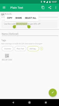Download QR Droid Work for Android screenshot 4