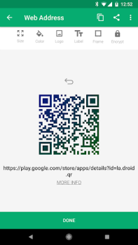 Download QR Droid Work for Android screenshot 7