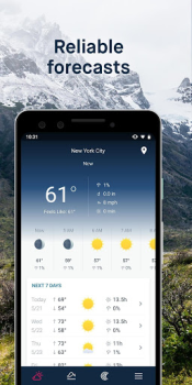 Download WeatherPro: Forecast & Radar Weather for Android screenshot 2