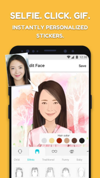 Download MomentCam Cartoons & Stickers Photo for Android