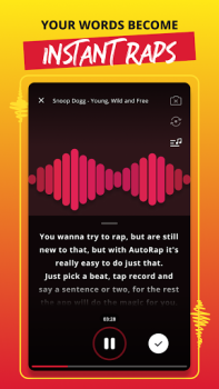 Download AutoRap by Smule: Rap to Beats Music and audio for Android screenshot 3