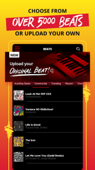 Download AutoRap by Smule: Rap to Beats Music and audio for Android screenshot 4