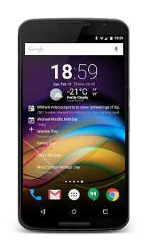 Download Chronus Information Widgets Work for Android screenshot 3