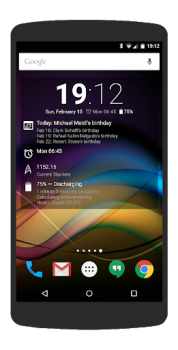 Download Chronus Information Widgets Work for Android screenshot 4
