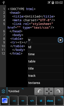 Download WebMaster's HTML Editor Lite Tools for Android screenshot 2