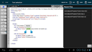 Download WebMaster's HTML Editor Lite Tools for Android screenshot 3