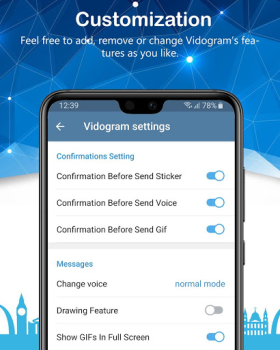 Download Vidogram Contact for Android screenshot 6