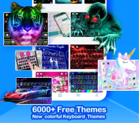 Download Kika Keyboard-AI Emojis、Themes Tools for Android screenshot 2