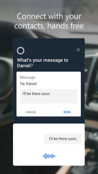 Download Microsoft Cortana Work for Android screenshot 3