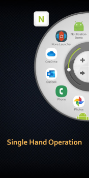Download Wheel Launcher - sidebar Tools for Android screenshot 2