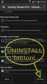 Download Gravity Screen - On/Off Tools for Android screenshot 2