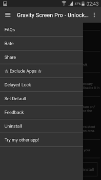 Download Gravity Screen - On/Off Tools for Android screenshot 5