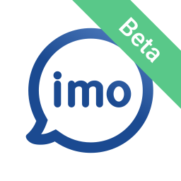 Logo imo beta -video calls and chat