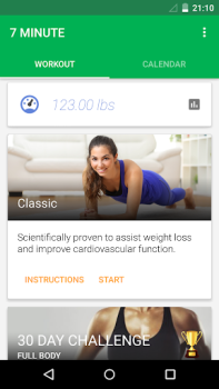 Download 7 Minute Workout Health & Fitness for Android screenshot 2