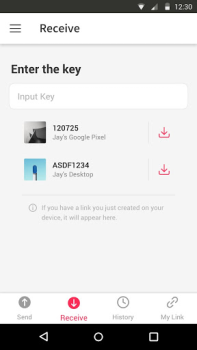 Download Send Anywhere (File Transfer) Work for Android screenshot 3
