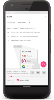 Download SayIt: Read with Ears Tools for Android screenshot 4