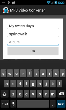 Download MP3 Video Converter Music and audio for Android screenshot 3
