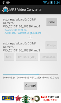 Download MP3 Video Converter Music and audio for Android screenshot 4