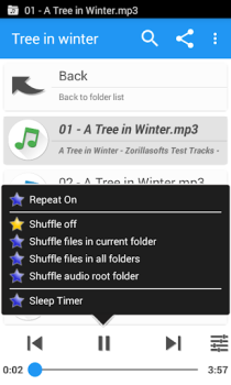Download Music Folder Player Music and audio for Android screenshot 2