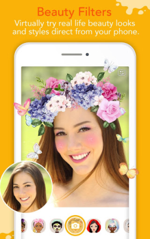 Download YouCam Fun - Snap Live Selfie Photo for Android screenshot 2