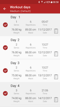 Download Abs workout A6W - flat belly Health & Fitness for Android screenshot 4