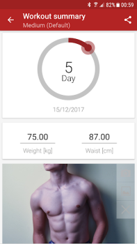 Download Abs workout A6W - flat belly Health & Fitness for Android screenshot 7