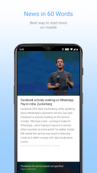 Download Inshorts - News in 60 words News & Magazines for Android